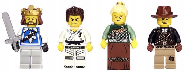 LEGO WARRIORS Warriors MINIFIGURES 4-PACK 5004422