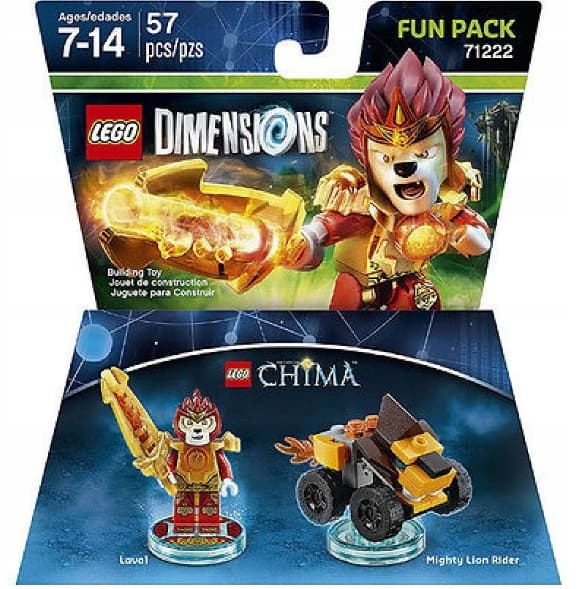 LEGO DIMENSIONS CHIMA LAVAL FUN PACK
