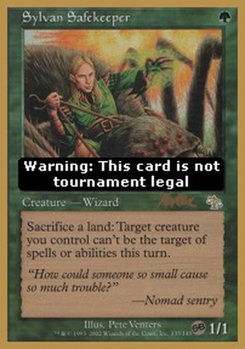 Magic: The Gathering Sylvan Safekeeper