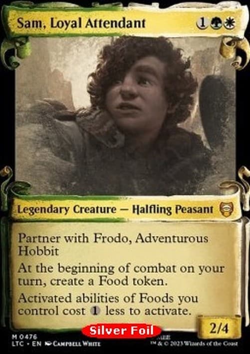 Magic: The Gathering Sam, Loyal Attendant