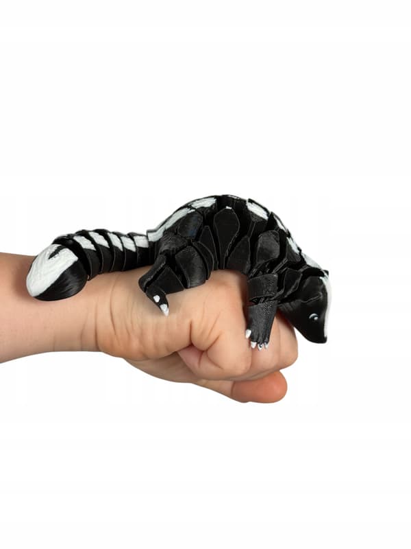 Skunk 3D moving segmented figurine, decorative item, gift, toy