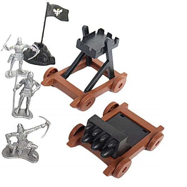 Mini Soldier Model Toy Miniatures Figures Model Figures Playset Style B