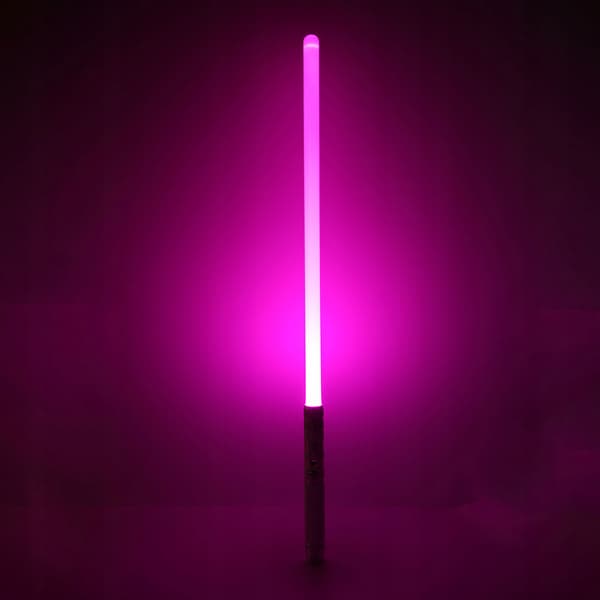 Metal-handled Mini LED light sword, 7 colours, sound-changing, light ML