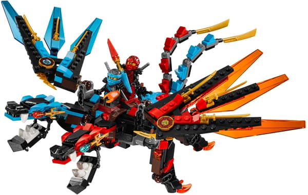 LEGO NINJAGO KAI DRAGONS’ DRAGON FORGE SET 70627