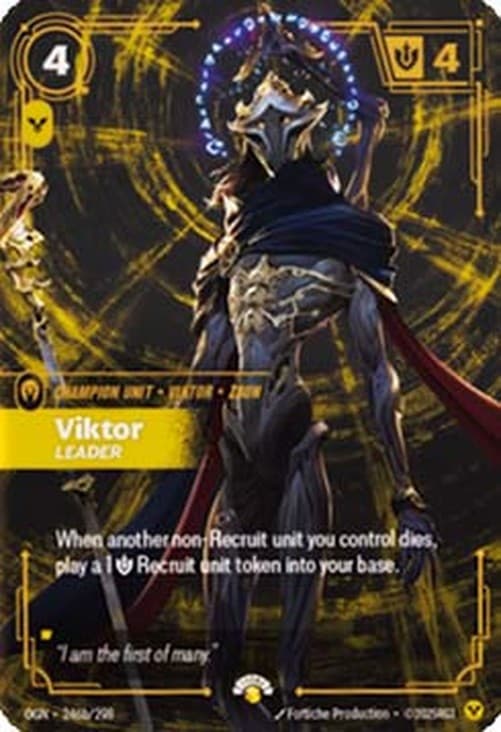 Riftbound OGNX Viktor, Leader