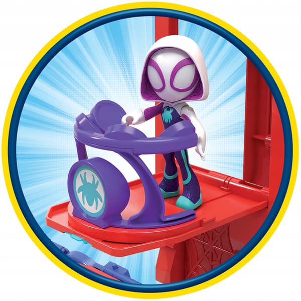 HASBRO Marvel Spidey and His Super Buddies: Spider-Crawler Base