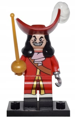 LEGO MINIFIGURE coldis-16 CAPTAIN HOOK DISNEY SERIES 1