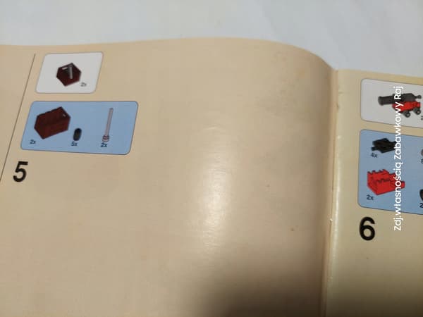 LEGO instructions for set 6243