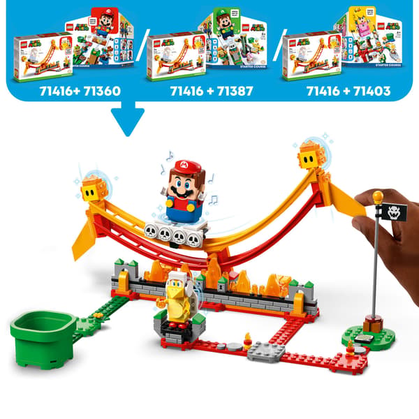 LEGO 71416 Super Mario: Ride on the Lava Wave