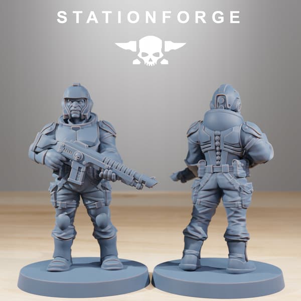 National Guard Warmech – Station Forge – 3D Printing