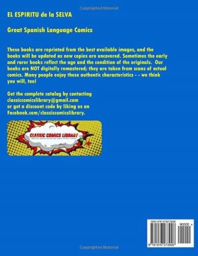 El Espiritu De La Selva Comic Collection Volume 2: Issues #31–60 Over 300