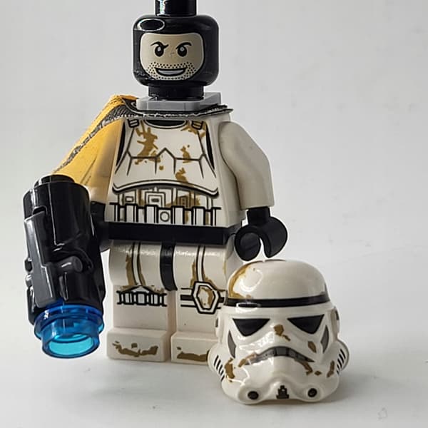 Lego Star Wars Sandtrooper figure, Survival Backpack, sw0364
