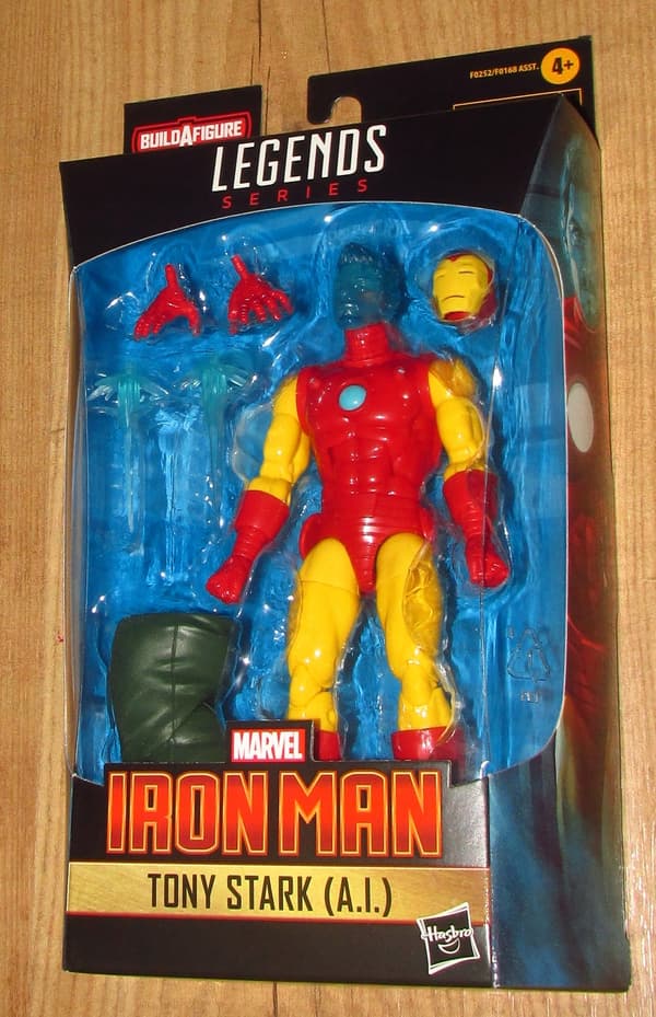 MARVEL LEGENDS IRON MAN TONY STARK A.I. MR HYDE