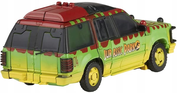 Transformers Figure: Jurassic Rex and Autobot Set