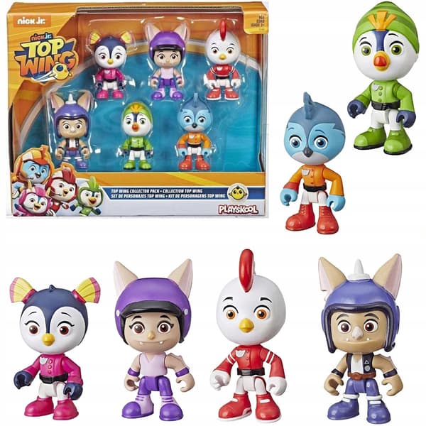 Top Wing: Bird Academy Figures – Set of 6 Figures