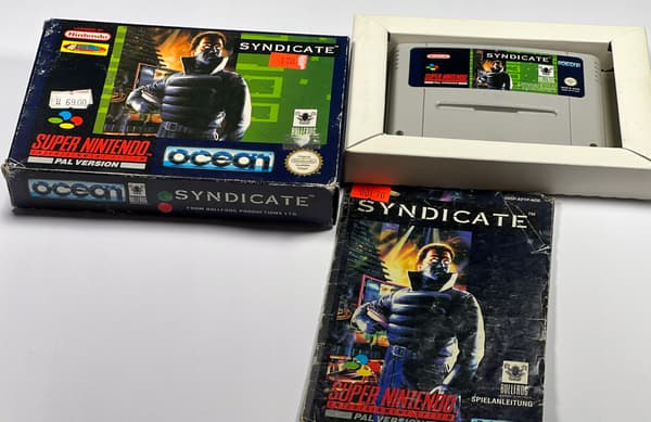 Syndicate for the Super Nintendo (SNES)