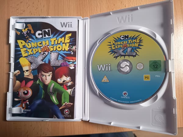 Punch Time Explosion for Nintendo Wii – English version, complete set