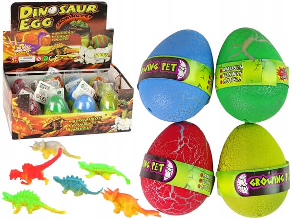 Hatching Dinosaur Egg – Growing and Colourful