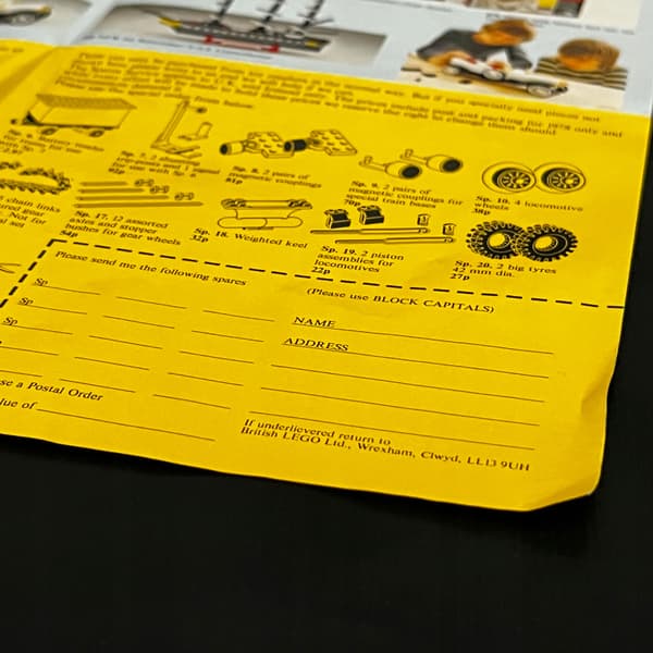 A LEGO catalogue or a large brochure