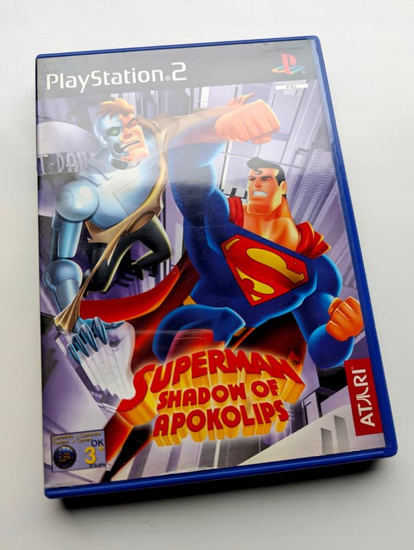 *** SUPERMAN: SHADOW OF APOCOLYPSE PLAYSTATION 2 PS2 PSX ***