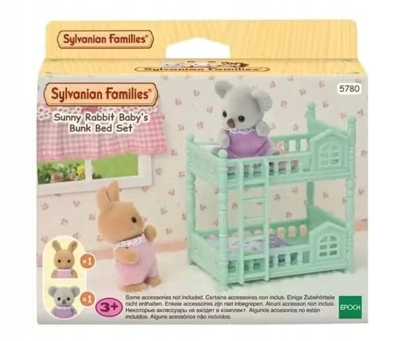 Sylvanian Families – Sunny Rabbit Bunk Bed – 5780