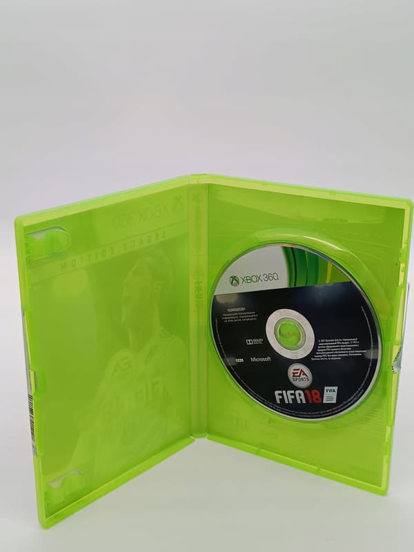 FIFA 18 Xbox 360 boxed version