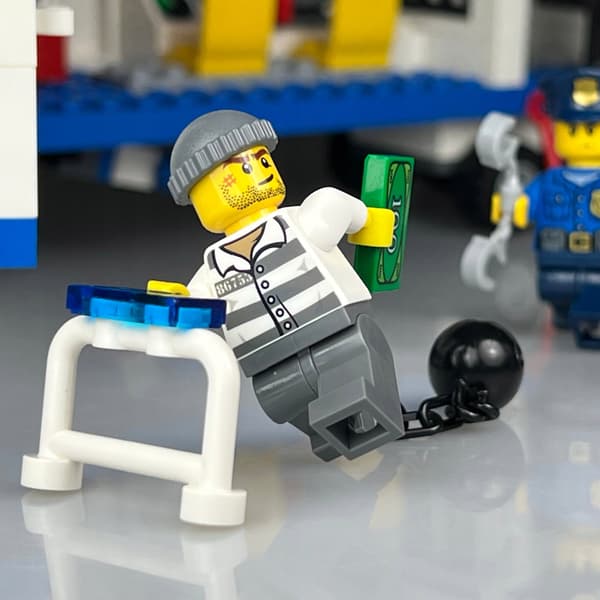 LEGO CITY 60044 Mobile Police Unit + Instructions