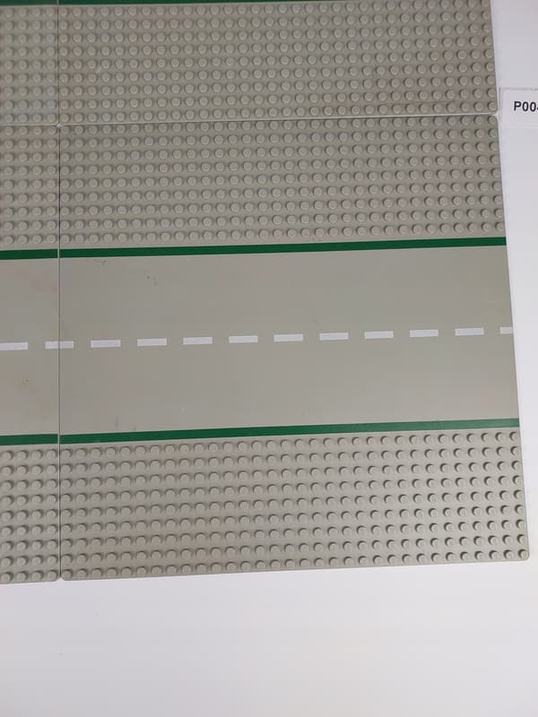 Lego building plates – streets, 32x32, model set, 4 pieces, P049