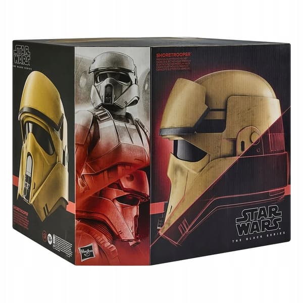 Star Wars: Andor Black Series Shoretrooper Electronic Helmet Replica