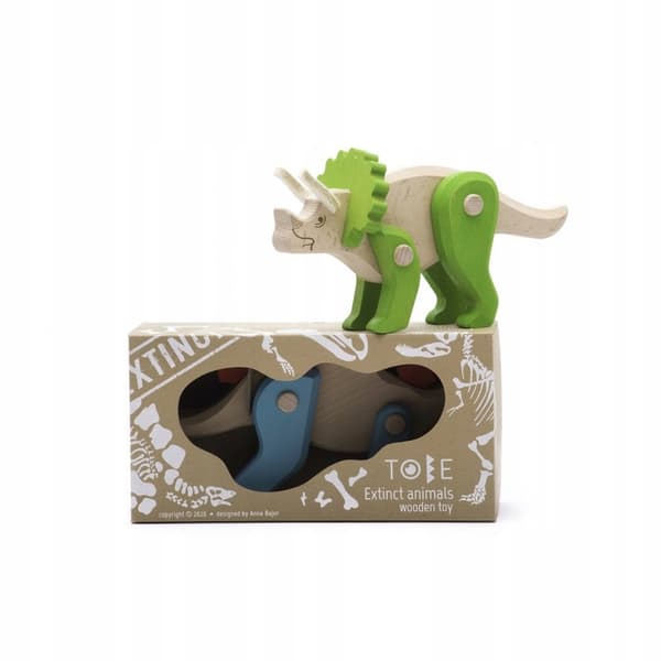 Bajo Series: Extinct Animals – Triceratops