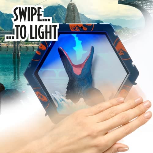 WOW PODS Mosasaurus dinosaur light-up JURASSIC WORLD
