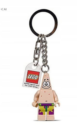 LEGO Keyring 851839 Patrick from SpongeBob SquarePants