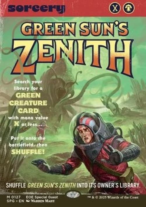 Magic: The Gathering Green Suns Zenith