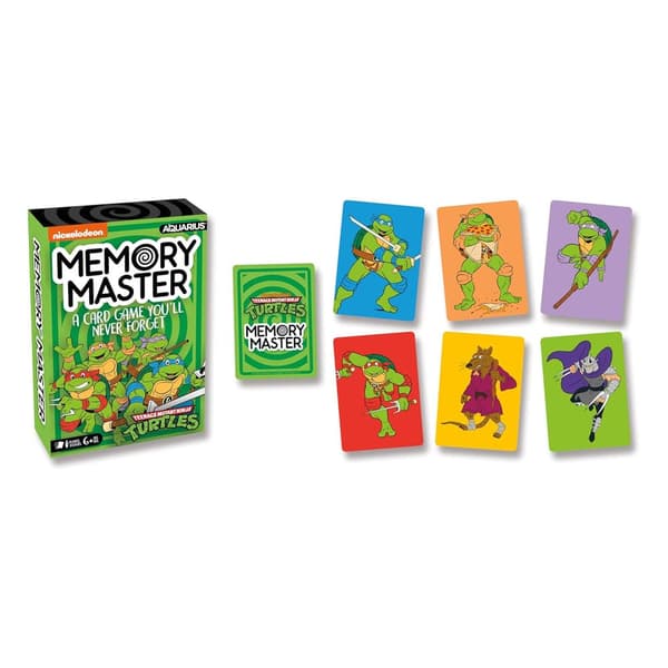 TMNT Board Game: Memory Master – A Set for Ninja Turtles Fans