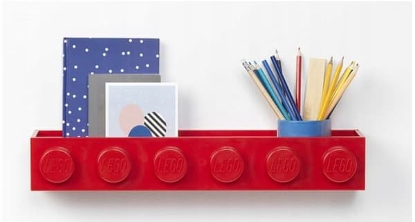LEGO 41121730 Red Wall Shelf – Gift