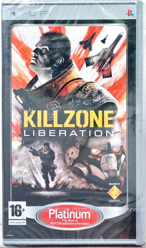 KILLZONE LIBERATION PLATINUM STICKER – UNIQUE – PSP