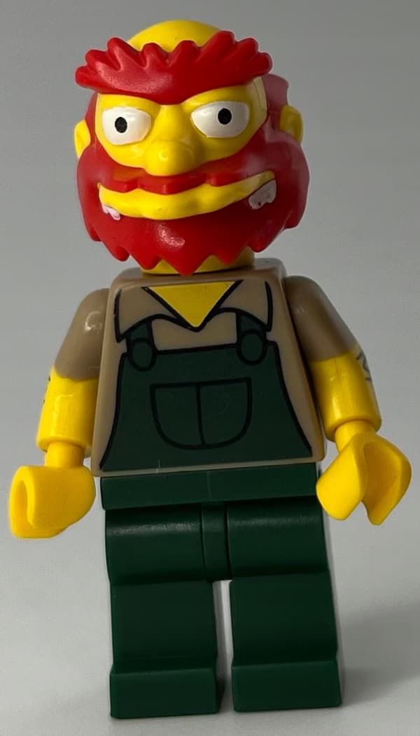 LEGO The Simpsons Groundskeeper Willie Minifigure 71009-13