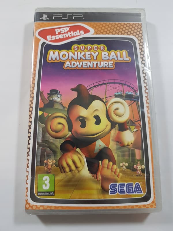 SUPER MONKEY BALL ADVENTURE / PSP / NEW /