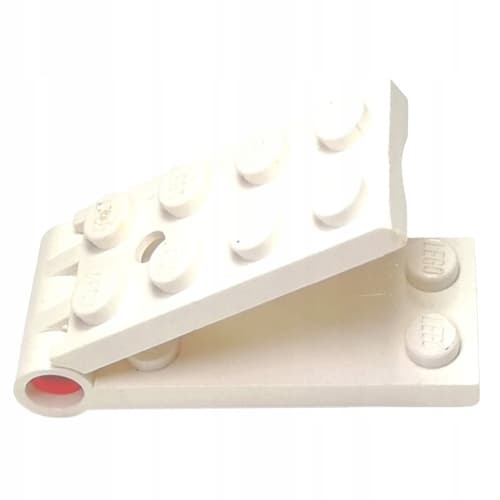 LEGO 3149c01 White 2x4 hinge, 1 piece
