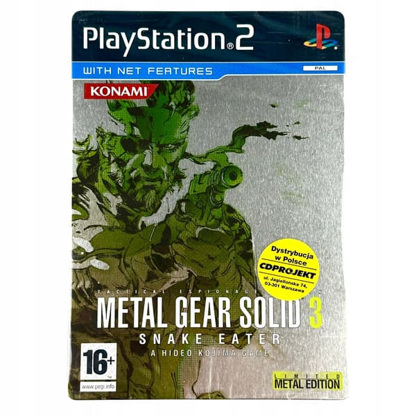 Metal Gear Solid 3: Snake Eater – Limited Edition | PLAYSTATION 2 | NEW