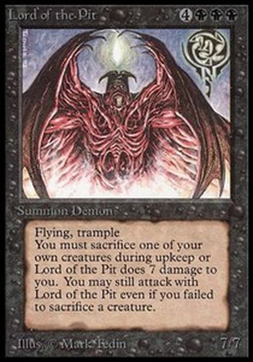 Magic: The Gathering Lord of the Pit