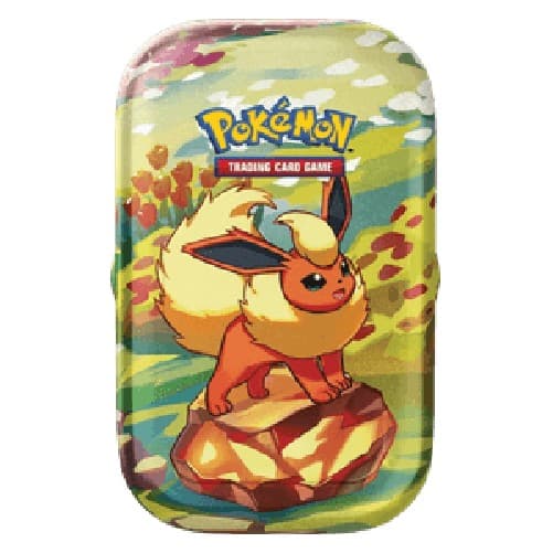 Pokemon Prismatic Evolutions: Flareon Mini Tin German