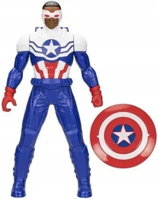 MARVEL CAPTAIN AMERICA FIGURE 25cm LARGE CLASSIC CHARACTER BY HASBRO Age 4+