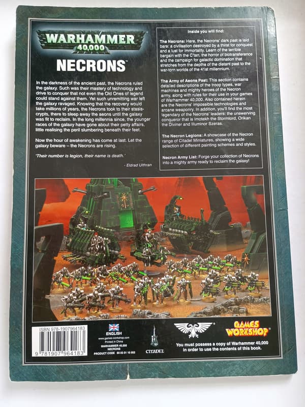 Codex Necrons No. 82 – 5th Edition