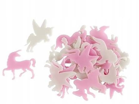 Glow-in-the-dark stickers – unicorns, 24 pcs.