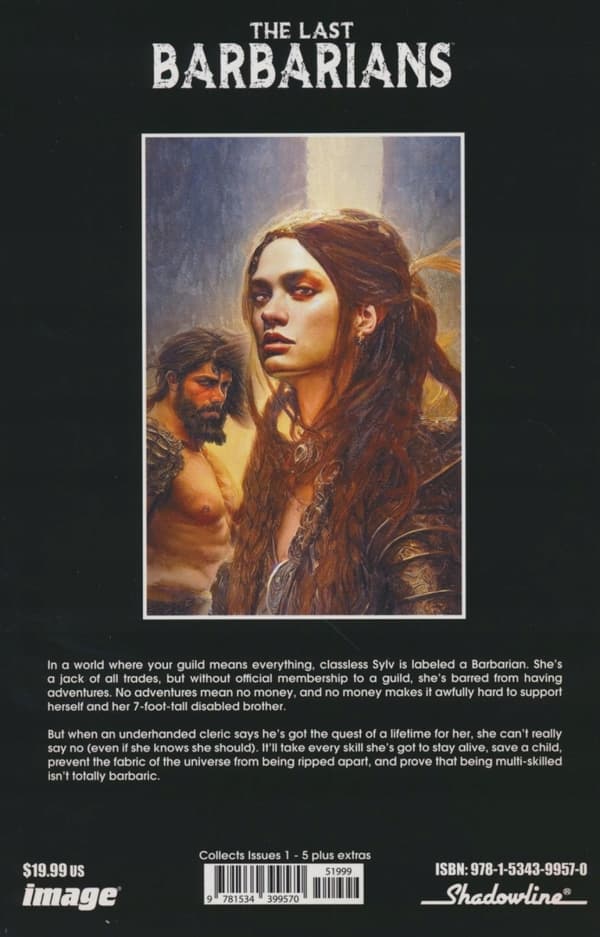 The Last Barbarians Volume 1 by Brian Haberlin