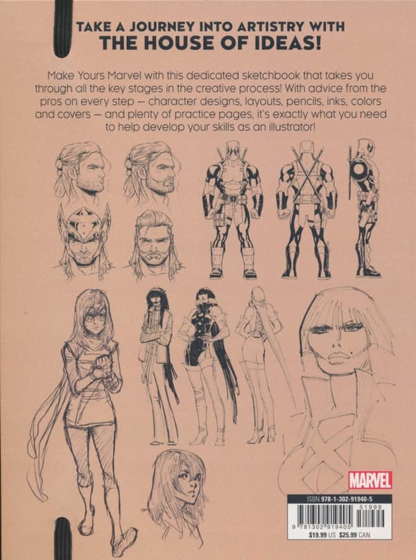 MARVEL ILLUSTRATORS SKETCHBOOK TP