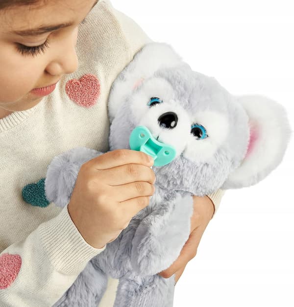 Little Live Pets INTERACTIVE SOFT TOY SLEEPING KOALA BEAR SOUNDS REACTIONS BLANKET