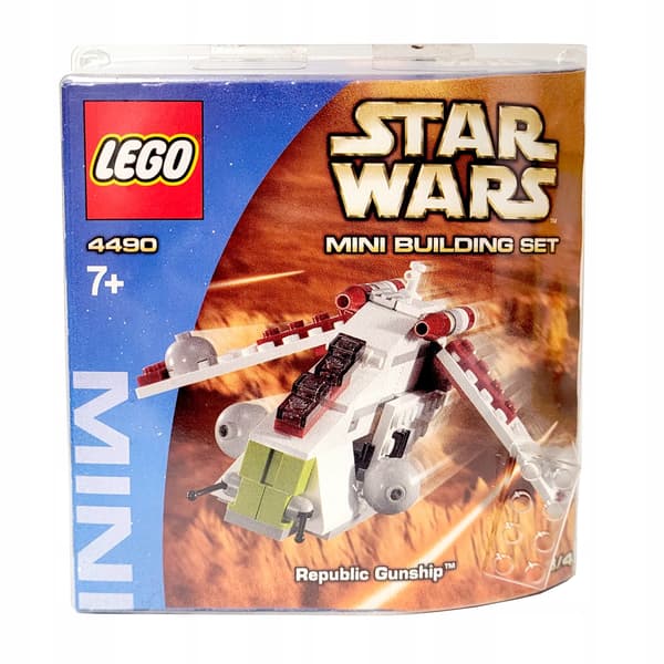 Lego Star Wars Republic Gunship 4490 mini MISB 2003
