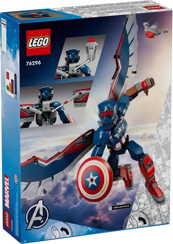 LEGO 76296 Marvel: New Captain America Figure